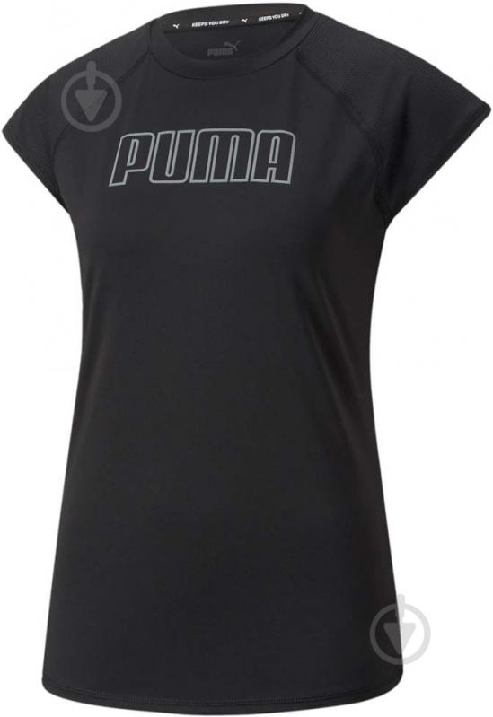Футболка Puma ACTIVE ESS TEE POLY 84715401 р.M черный - фото 1 Футболка Puma ACTIVE ESS TEE POLY 84715401 р.M черный - фото 1