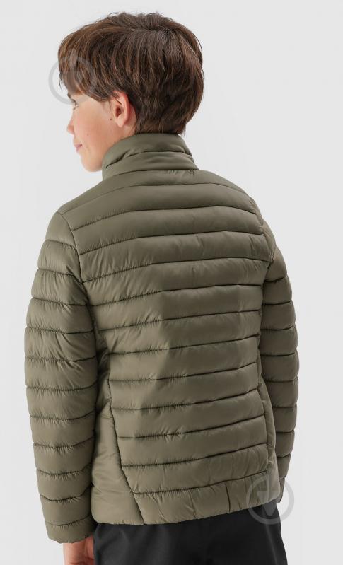 Куртка для мальчиков 4F DOWN JACKET M220 4FJAW23TDJAM220-44S хаки - фото 4 Куртка для мальчиков 4F DOWN JACKET M220 4FJAW23TDJAM220-44S хаки - фото 4