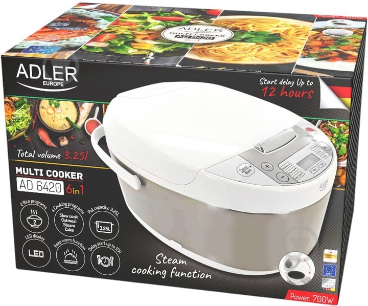 Мультиварка Adler AD-6420 - фото 14 Мультиварка Adler AD-6420 - фото 14