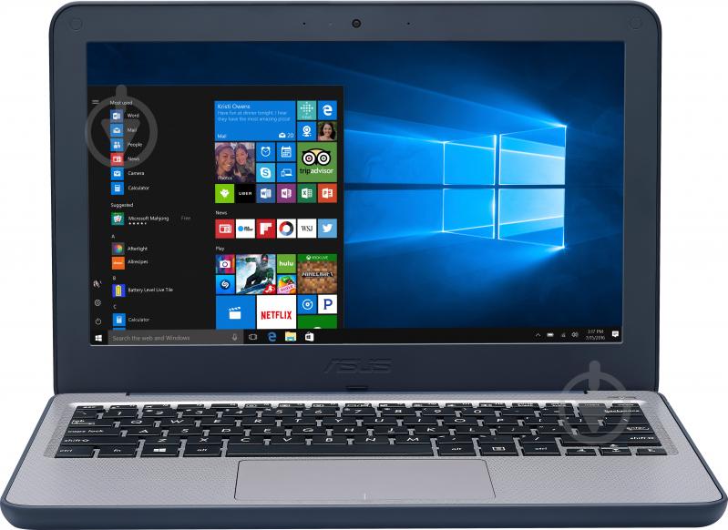 Ноутбук Asus VivoBook E201NA-GJ005T 11,6" (90NB0FU1-M00710) dark blue - фото 1