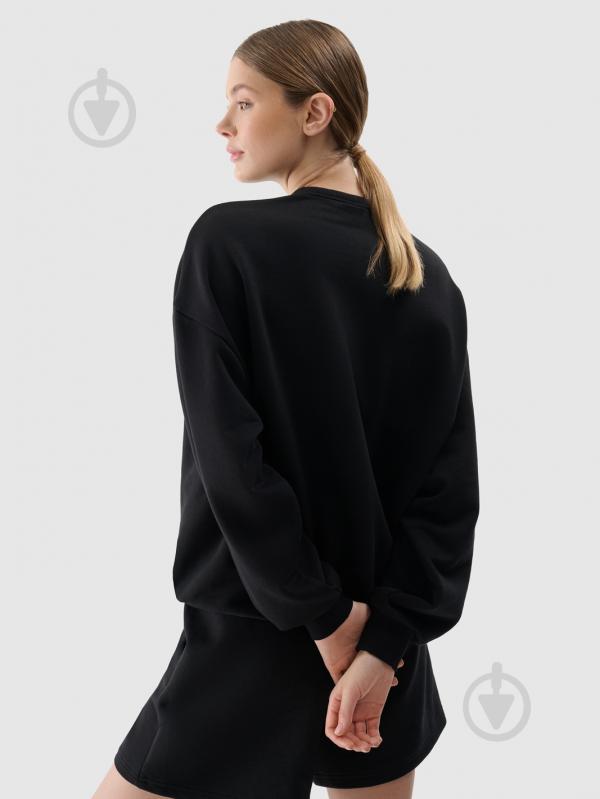 Світшот 4F SWEATSHIRT U1546 4FWSS25TSWSU1546-20S р.XL чорний - фото 6 Світшот 4F SWEATSHIRT U1546 4FWSS25TSWSU1546-20S р.XL чорний - фото 6