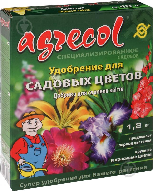 ᐉ Удобрение минеральное Agrecol для садовых цветов 1,2 кг • Купить в ...