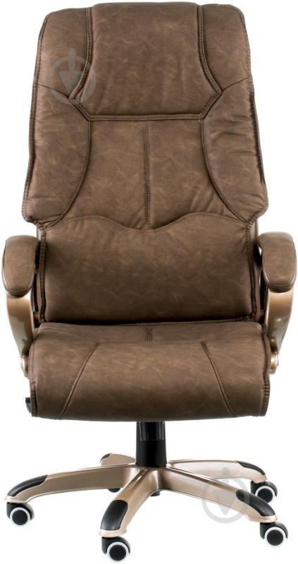 Кресло Special4You Corvus E1014 коричневый - фото 5 Кресло Special4You Corvus E1014 коричневый - фото 5