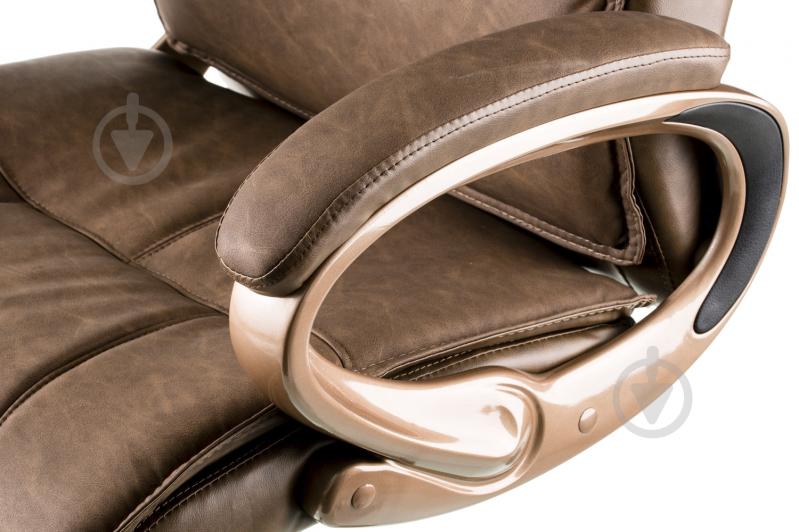 Кресло Special4You Corvus E1014 коричневый - фото 8 Кресло Special4You Corvus E1014 коричневый - фото 8