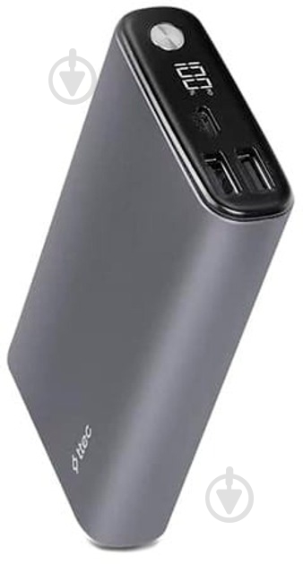 Повербанк Ttec ReCharger Pro LCD PD 15000 mAh space gray (2BB216UG) - фото 3 Повербанк Ttec ReCharger Pro LCD PD 15000 mAh space gray (2BB216UG) - фото 3