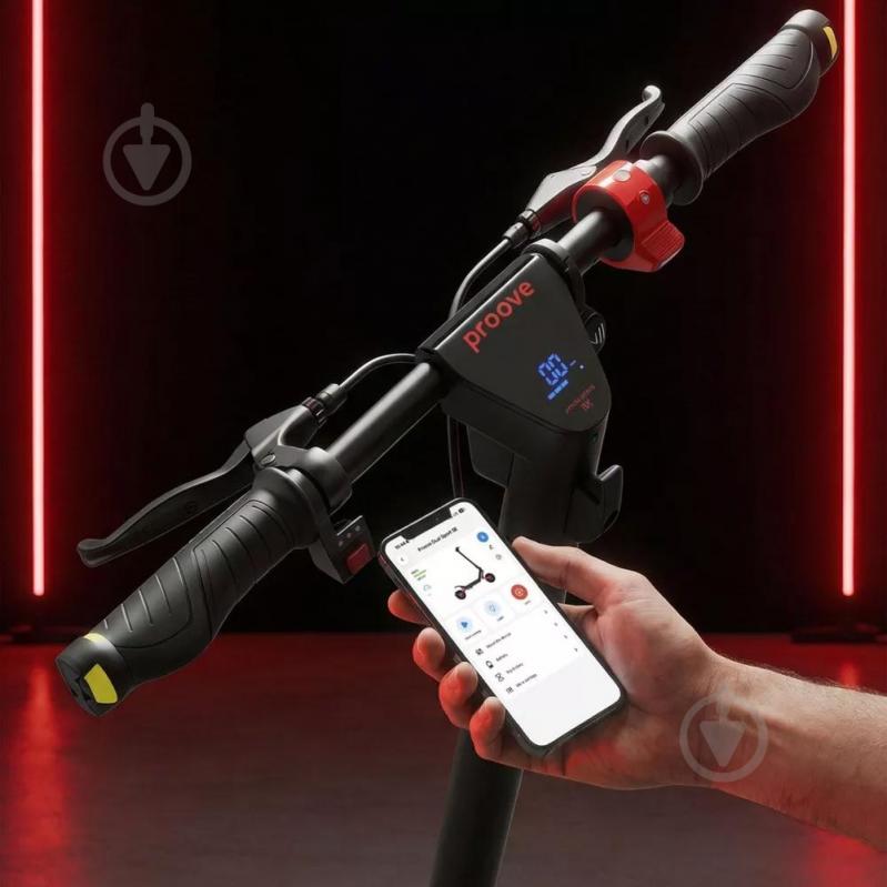 Електросамокат Proove Model Dual Sport SE App 1200W Black/Red (DLSE24050302) - фото 22