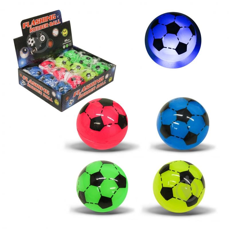 Мяч-прыгун Shantou с подсветкой 5,5 см (SB2304) в ассортименте - фото 1 Мяч-прыгун Shantou с подсветкой 5,5 см (SB2304) в ассортименте - фото 1