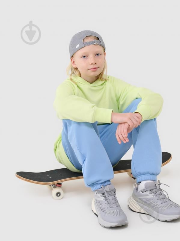 Джемпер 4F SWEATSHIRT M1712 4FJWSS25TSWSM1712-45N р.122 салатовий - фото 2 Джемпер 4F SWEATSHIRT M1712 4FJWSS25TSWSM1712-45N р.122 салатовий - фото 2