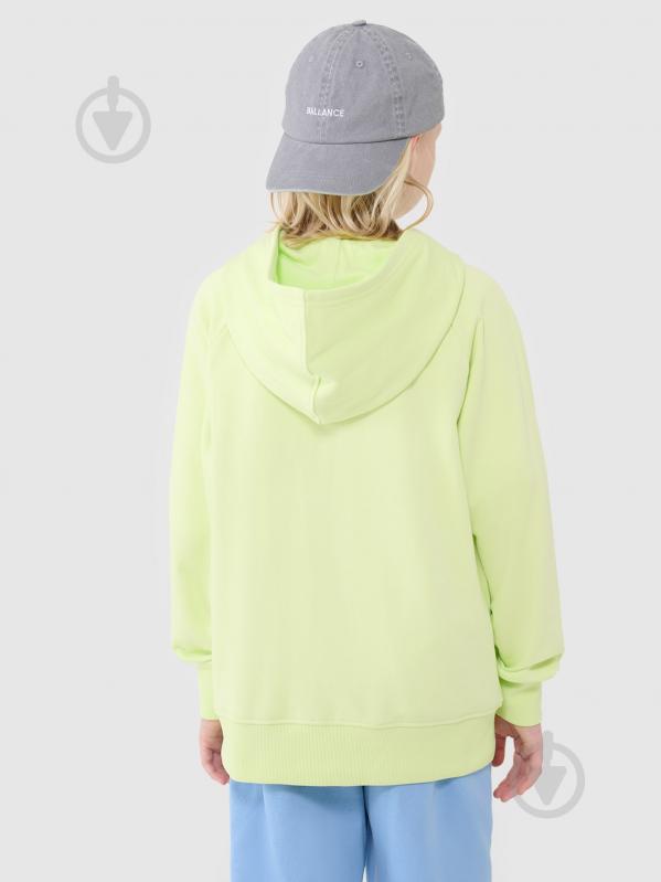 Джемпер 4F SWEATSHIRT M1712 4FJWSS25TSWSM1712-45N р.122 салатовий - фото 4 Джемпер 4F SWEATSHIRT M1712 4FJWSS25TSWSM1712-45N р.122 салатовий - фото 4