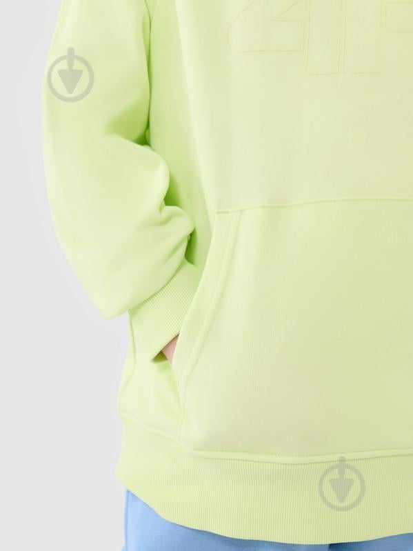 Джемпер 4F SWEATSHIRT M1712 4FJWSS25TSWSM1712-45N р.122 салатовий - фото 6 Джемпер 4F SWEATSHIRT M1712 4FJWSS25TSWSM1712-45N р.122 салатовий - фото 6