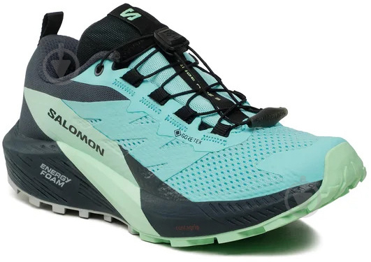 Кросівки жіночі демісезонні Salomon SENSE RIDE 5 GTX W L47216000 р.40 бірюзові - фото 2