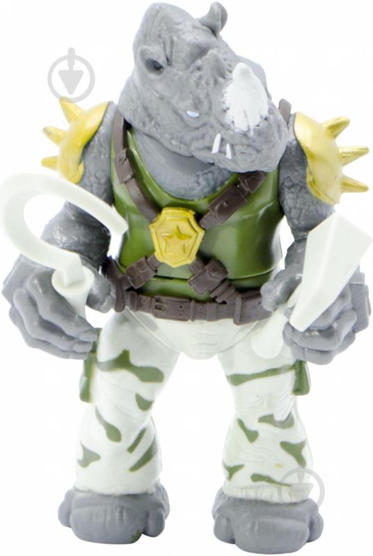 Фигурка TMNT Черепашка-ниндзя Рокстеди 12 см 90559 - фото 1 Фигурка TMNT Черепашка-ниндзя Рокстеди 12 см 90559 - фото 1