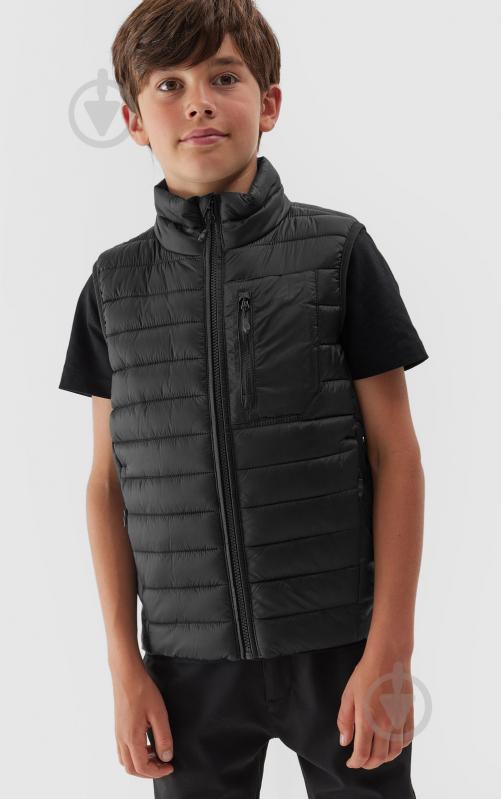 ᐉ Жилет 4F VEST JACKET M040 4FJAW23TVJAM040-21S черный • Купить в Киеве ...