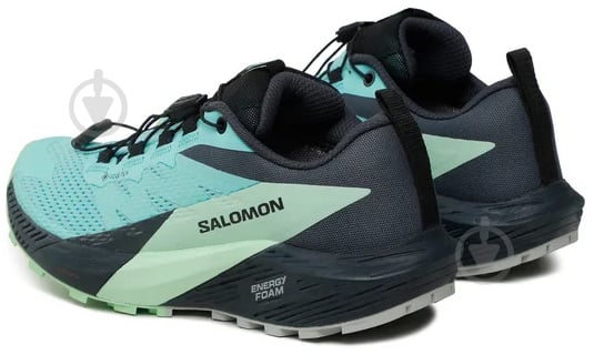 Кроссовки женские демисезонные Salomon SENSE RIDE 5 GTX W L47216000 р.38 бирюзовые - фото 3