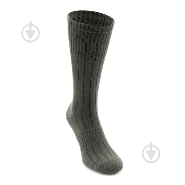 Носки трекинговые Львівська Шкарпеткова Кооператива Набор "Военный" оливкового цвета, (2 пары) р.41-43 [055] Khaki 2 шт. - фото 2