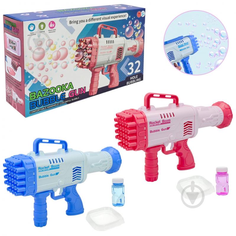 Мыльные пузыри Shantou Пистолет в ассортименте арт. 009 - фото 1 Мыльные пузыри Shantou Пистолет в ассортименте арт. 009 - фото 1