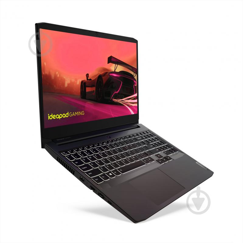 Ноутбук Lenovo ideapad Gaming 3 15ACH6 15,6" (82K200TERA) shadow black - фото 10