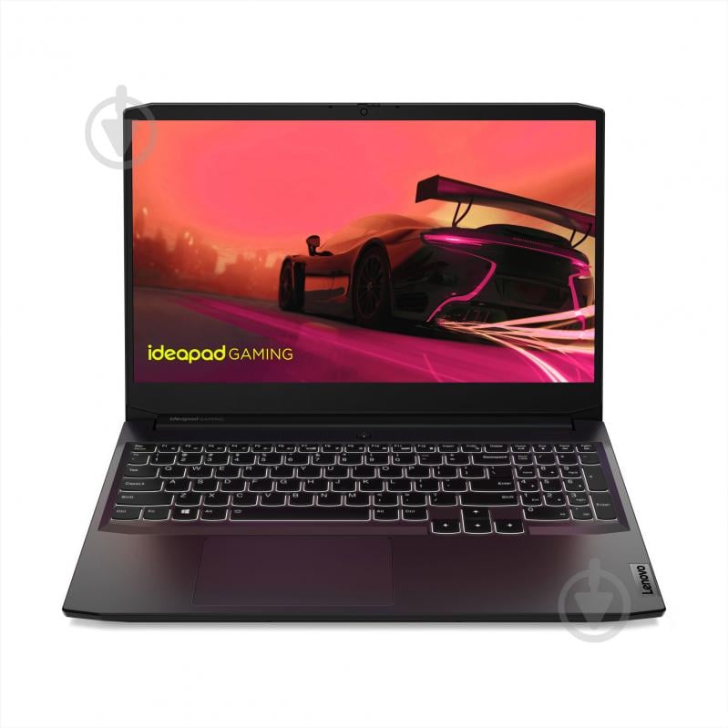 Ноутбук Lenovo ideapad Gaming 3 15ACH6 15,6" (82K200TERA) shadow black - фото 1