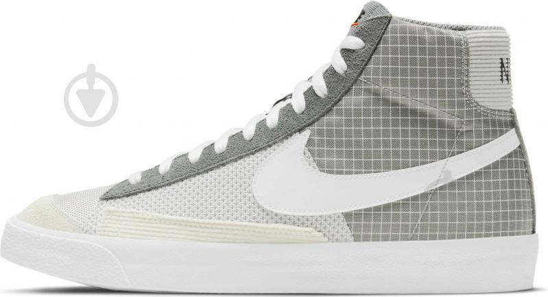Кроссовки мужские демисезонные Nike Blazer Mid '77 DD1162-001 р.44 серые - фото 3 Кроссовки мужские демисезонные Nike Blazer Mid '77 DD1162-001 р.44 серые - фото 3