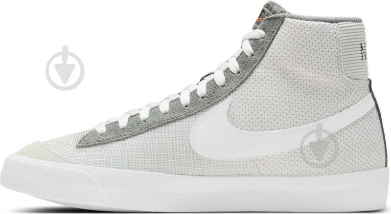 Кроссовки мужские демисезонные Nike Blazer Mid '77 DD1162-001 р.41 серые - фото 4 Кроссовки мужские демисезонные Nike Blazer Mid '77 DD1162-001 р.41 серые - фото 4