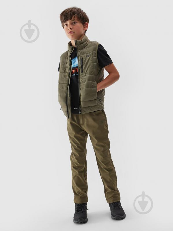 Жилет 4F VEST JACKET M040 4FJAW23TVJAM040-44S хаки - фото 3 Жилет 4F VEST JACKET M040 4FJAW23TVJAM040-44S хаки - фото 3
