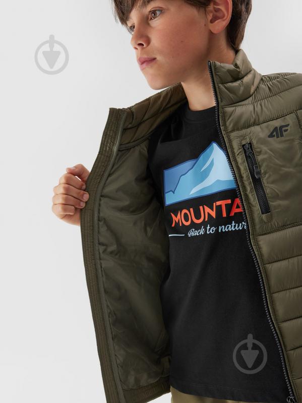 Жилет 4F VEST JACKET M040 4FJAW23TVJAM040-44S хаки - фото 5 Жилет 4F VEST JACKET M040 4FJAW23TVJAM040-44S хаки - фото 5
