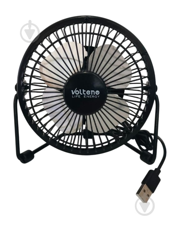 USB-вентилятор Volteno VO0659 2,5 Вт чорний - фото 2 USB-вентилятор Volteno VO0659 2,5 Вт чорний - фото 2