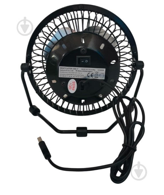 USB-вентилятор Volteno VO0659 2,5 Вт чорний - фото 5 USB-вентилятор Volteno VO0659 2,5 Вт чорний - фото 5