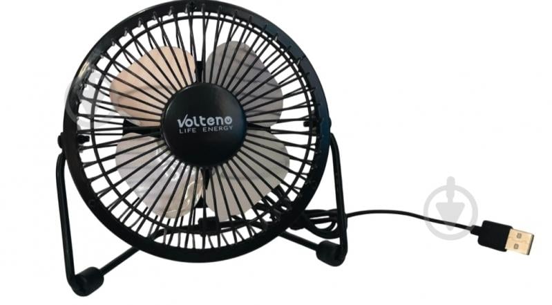 USB-вентилятор Volteno VO0659 2,5 Вт чорний - фото 3 USB-вентилятор Volteno VO0659 2,5 Вт чорний - фото 3