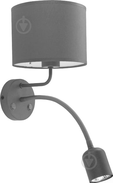 Бра TK Lighting MIA 1xGU10 1x60 Вт E27 графит 4284 - фото 1