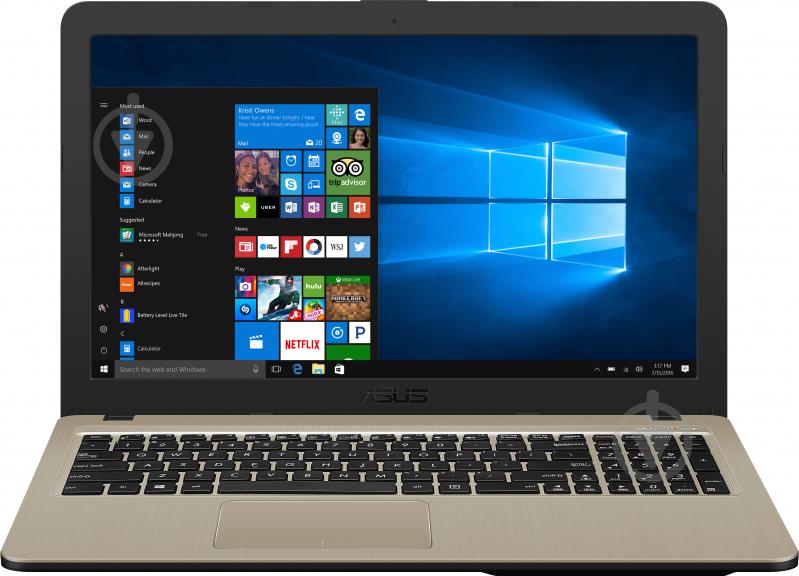 Ноутбук Asus VivoBook X540NA-GQ005 15,6" (90NB0HG1-M00060) chocolate black - фото 1