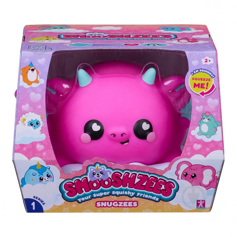 Іграшка-антистрес Smooshzees серії Snugzees – Дракон Дінкі 08236 - фото 1