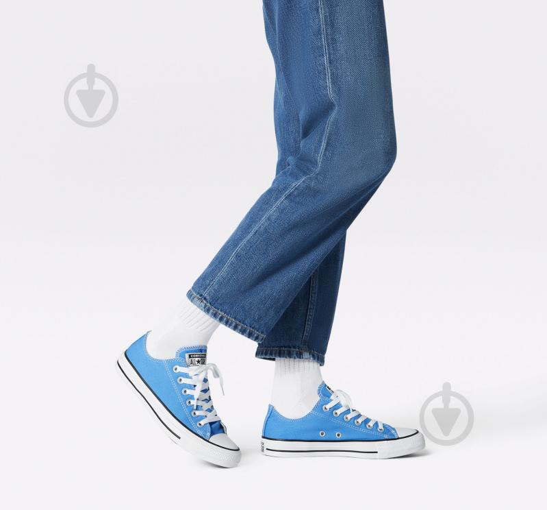 Кеды Converse CTAS OX 166709C р.40 голубой - фото 10