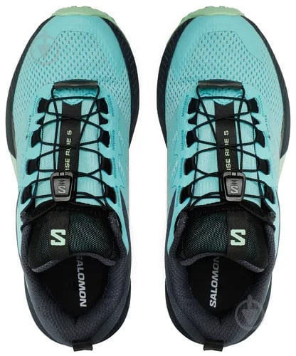 Кросівки жіночі демісезонні Salomon SENSE RIDE 5 GTX W L47216000 р.38 2/3 бірюзові - фото 5