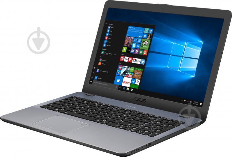 Ноутбук Asus VivoBook X542UN-DM040 15,6" (90NB0G82-M00470) dark grey - фото 4