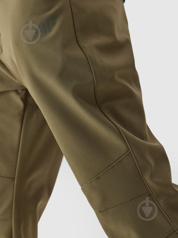 Брюки 4F TROUSERS FNK M337 4FJAW23TFTRM337-44S р. 128 хаки - фото 3