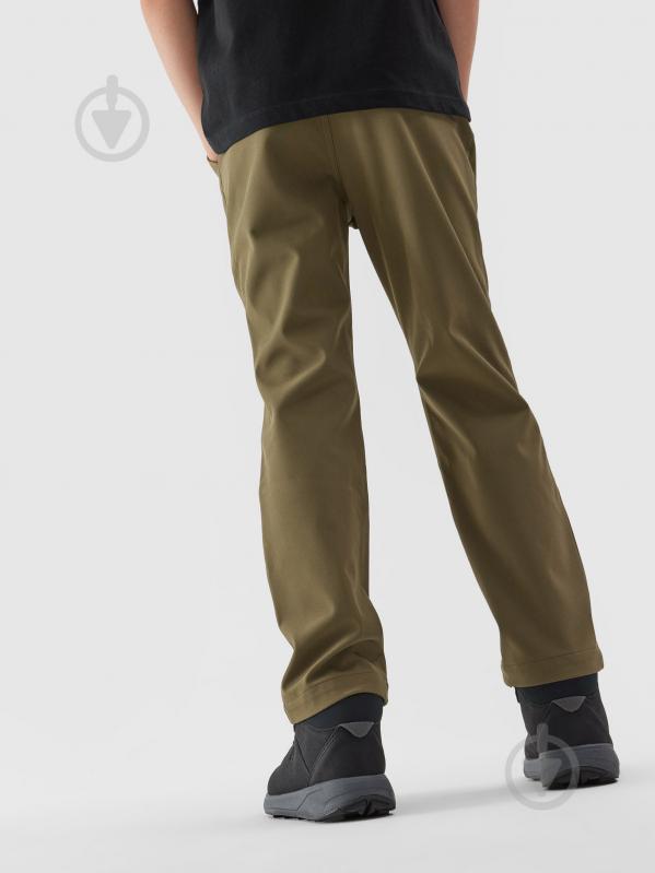 Штани 4F TROUSERS FNK M337 4FJAW23TFTRM337-44S р. 128 хакі - фото 4