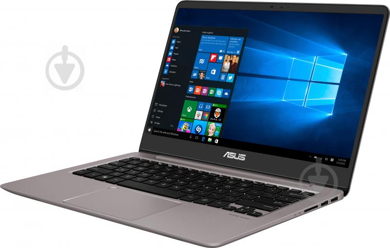 Ноутбук Asus ZenBook UX410UF-GV006R 14" (90NB0HZ3-M00260) quartz grey - фото 4