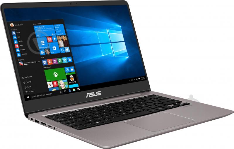 Ноутбук Asus ZenBook UX410UF-GV006R 14" (90NB0HZ3-M00260) quartz grey - фото 2