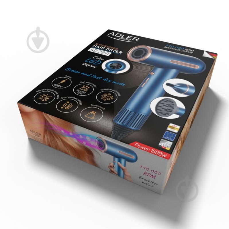 Фен Adler AD-2271 - фото 18