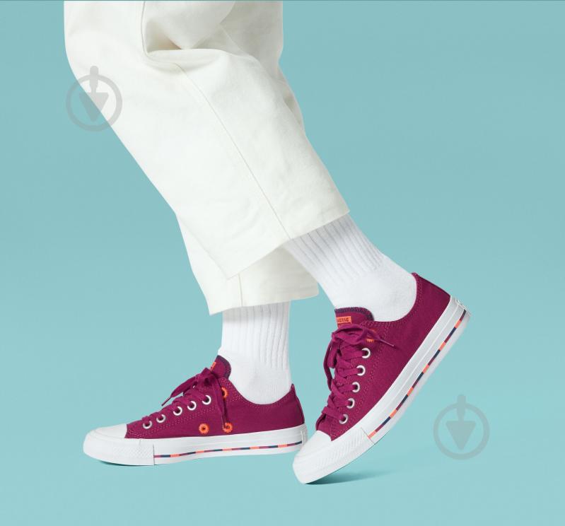 Кеди Converse CTAS OX 566720C р.36 фіолетовий - фото 5