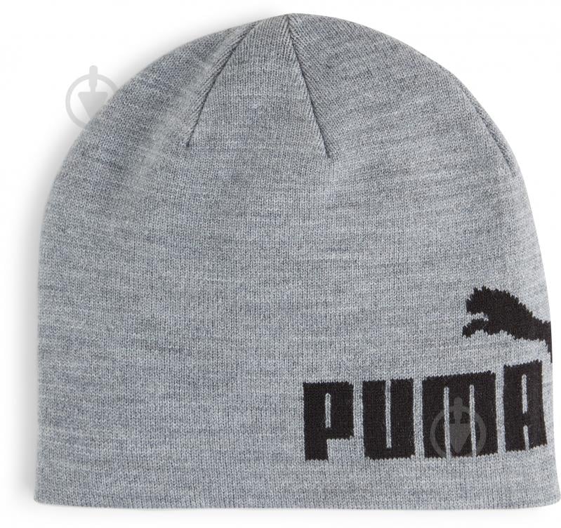 Шапка Puma ESS CUFFLESS BEANIE 02563603 р.one size сірий - фото 1