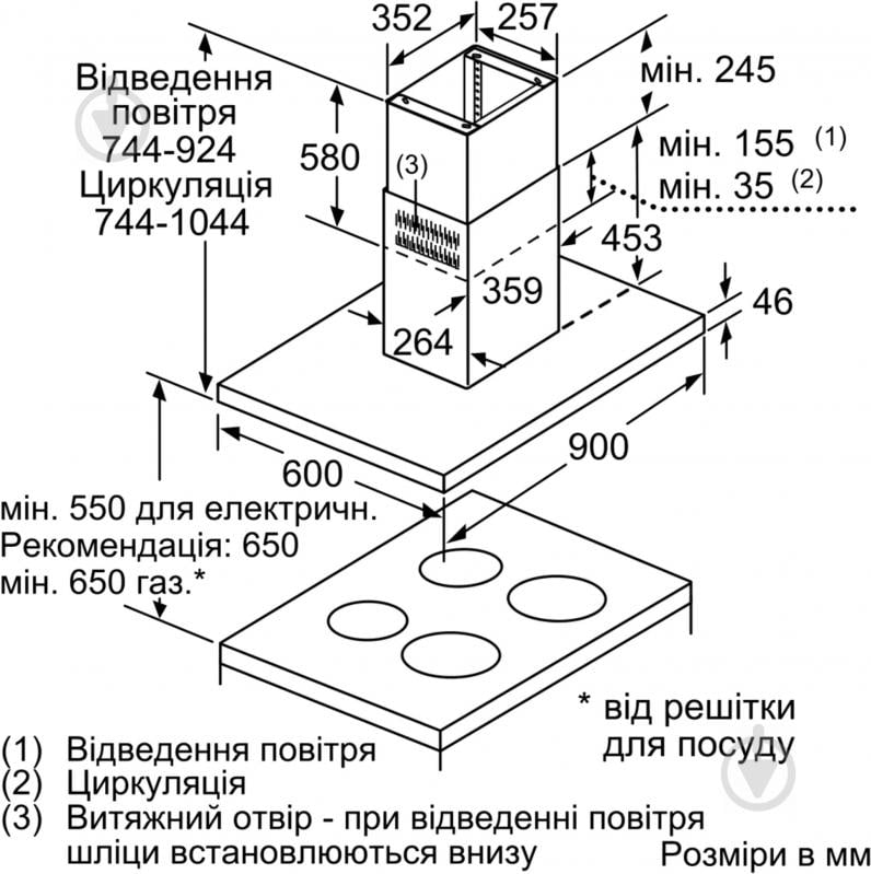 Вытяжка Siemens Siemens LF97BBM50 - фото 9