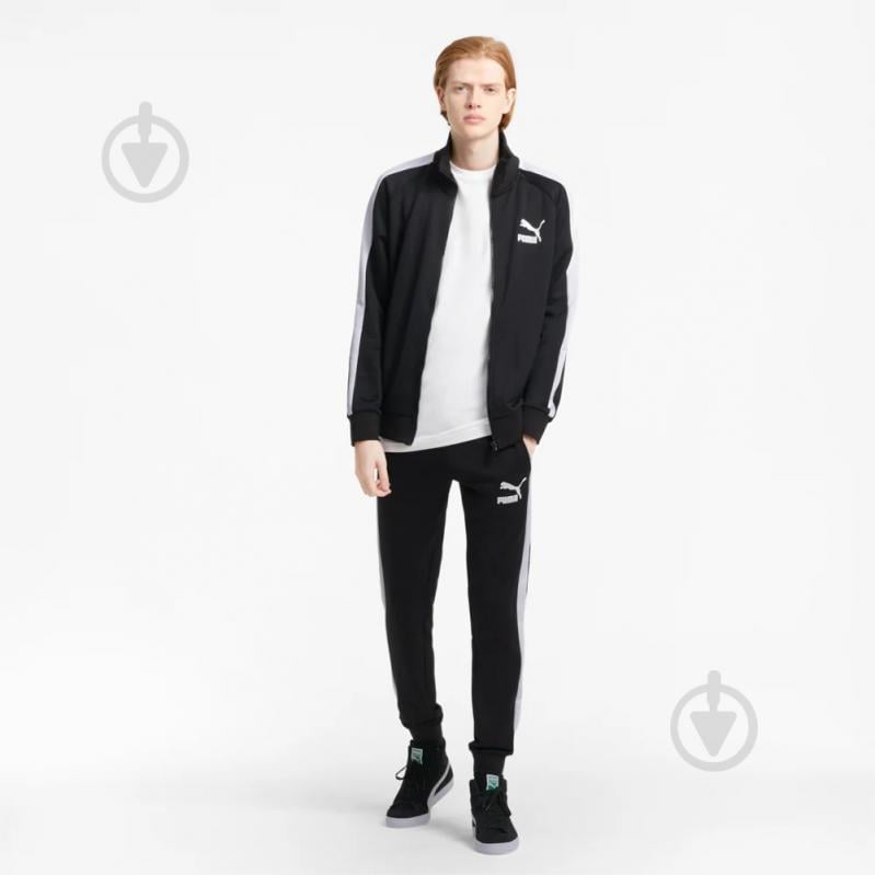 Джемпер Puma ICONIC T7 TRACK JACKET PT 53009401 р. S чорний - фото 3