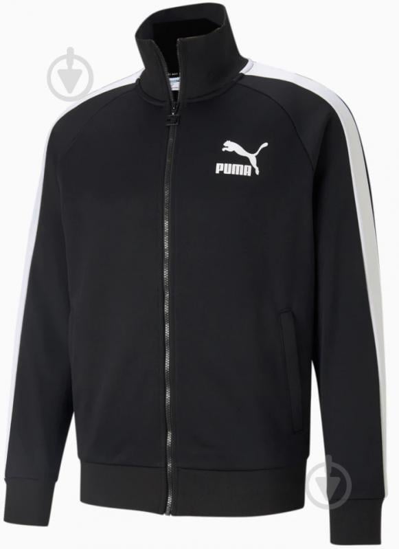 Джемпер Puma ICONIC T7 TRACK JACKET PT 53009401 р. S чорний - фото 4