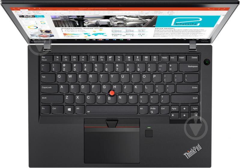 Ноутбук Lenovo ThinkPad T470s 14" (20HF0004RT) black - фото 3