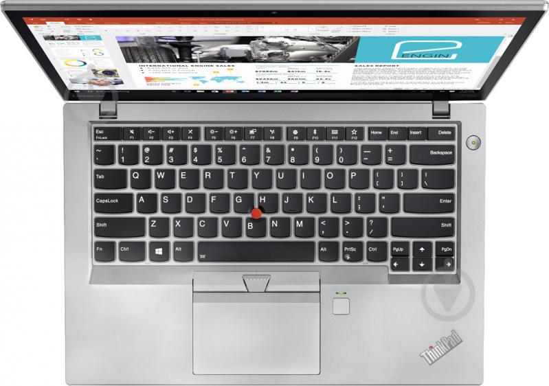 Ноутбук Lenovo ThinkPad T470s 14" (20HF004NRT) silver - фото 3