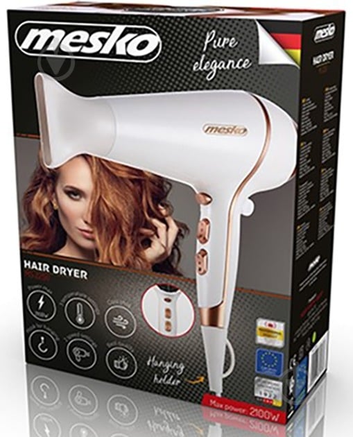 Фен Mesko MS-2250 - фото 5 Фен Mesko MS-2250 - фото 5