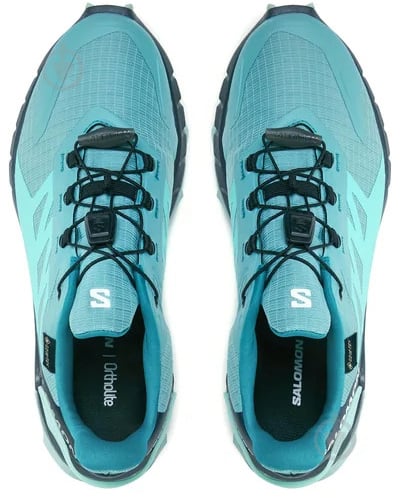 Кроссовки женские демисезонные Salomon SUPERCROSS 4 GTX W L47316900 р.40 2/3 бирюзовые - фото 4