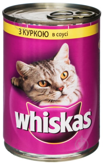 Корм Whiskas с курицей в соусе 400 г - фото 1